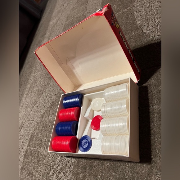 *6 for $10!**MISSING CARDS* Winston Cigarette Poker Set Plastic Chips & Box Only - Picture 7 of 9